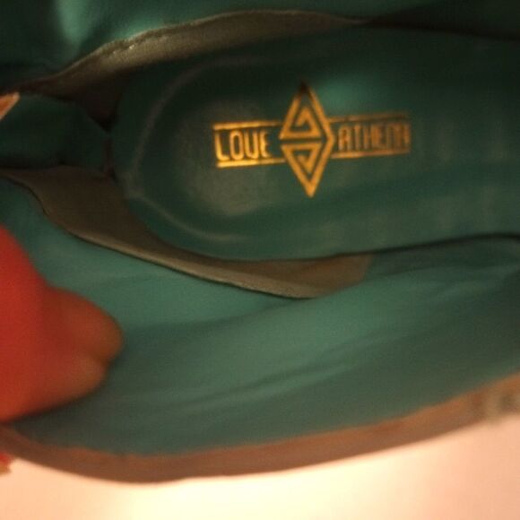 - Love Athena high heel open toe lace up ankle boots - Picture 8 of 10